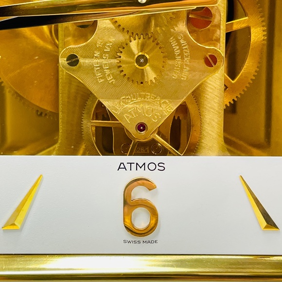 Jaeger-LeCoultre Atmos Square Face Mantel Clock Caliber 528-8 #408842 - Picture 6 of 14
